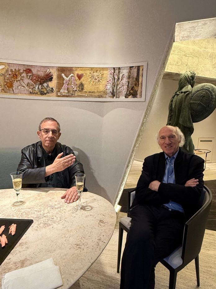 Champagne francés, picada de salmón y anécdotas de Boca: la intimidad de la visita de Carlos Bianchi a la casa de Maslatón