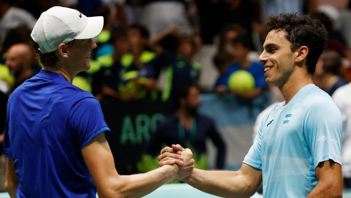 Jannik Sinner será el rival de Francisco Cerúndolo en los octavos del Masters 1000 de París: así está el historial
