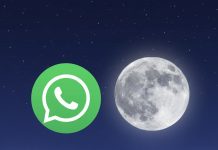 Cómo activar el “modo Luna llena” de WhatsApp