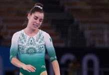 Dafne Navarro obtiene su clasificación a semifinales del mundial de gimnasia de trampolín en Pamplona 2025