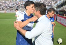 Duelo entre padre e hijo: los detalles del choque entre los Barros Schelotto en el triunfo de Gimnasia ante Vélez