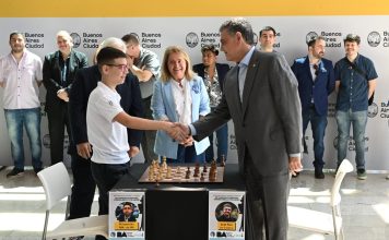 El alumno no superó al maestro: Faustino Oro empató en la jornada inaugural del Campeonato Argentino