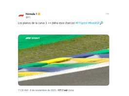 El debate que se abrió en la Fórmula 1 por la maniobra a lo “Mario Kart” de Lando Norris en la Sprint del GP de Brasil: “Un error tonto”