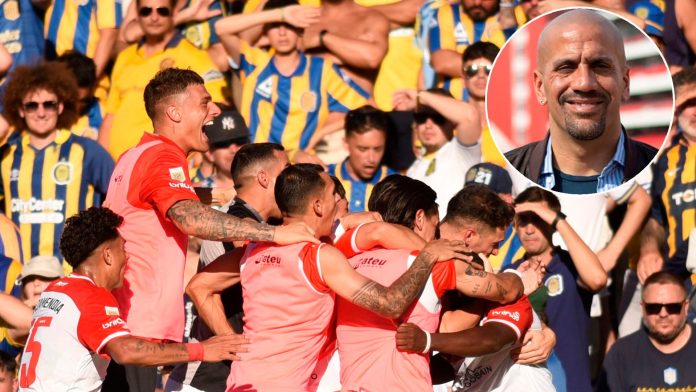 El sugerente posteo de Verón tras el triunfo de Estudiantes en Rosario y el gesto de repudio en el pasillo a Central