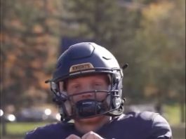 Fue diagnosticado con cáncer y recibe quimioterapia, pero sigue jugando al fútbol americano: la historia de Jack Curtis