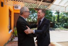 Santilli se reunió con el gobernador de Misiones, recibió reclamos y garantías de apoyo en el Congreso