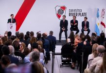 Stéfano Di Carlo asumió como presidente de River Plate: “Es un punto de partida, con desafíos y oportunidades nuevas”