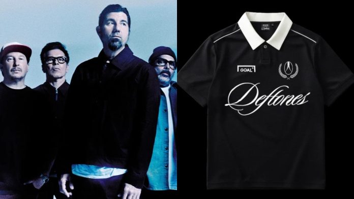 Deftones crea las nuevas camisetas de un equipo de fútbol juvenil