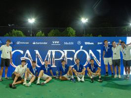 El Buenos Aires Lawn Tennis Club se consagró campeón de la Liga de Primera División AAT en caballeros