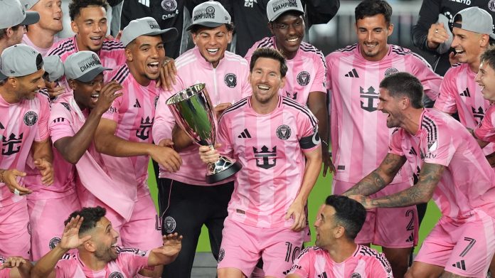 El show de Messi para darle el título de la MLS al Inter Miami: asistencia clave para De Paul y un pase genial que enloqueció a Mascherano