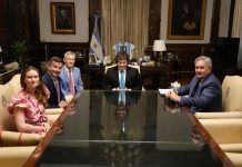 En su última actividad del año en Casa Rosada, Javier Milei recibió al viceprimer ministro de Nueva Zelanda