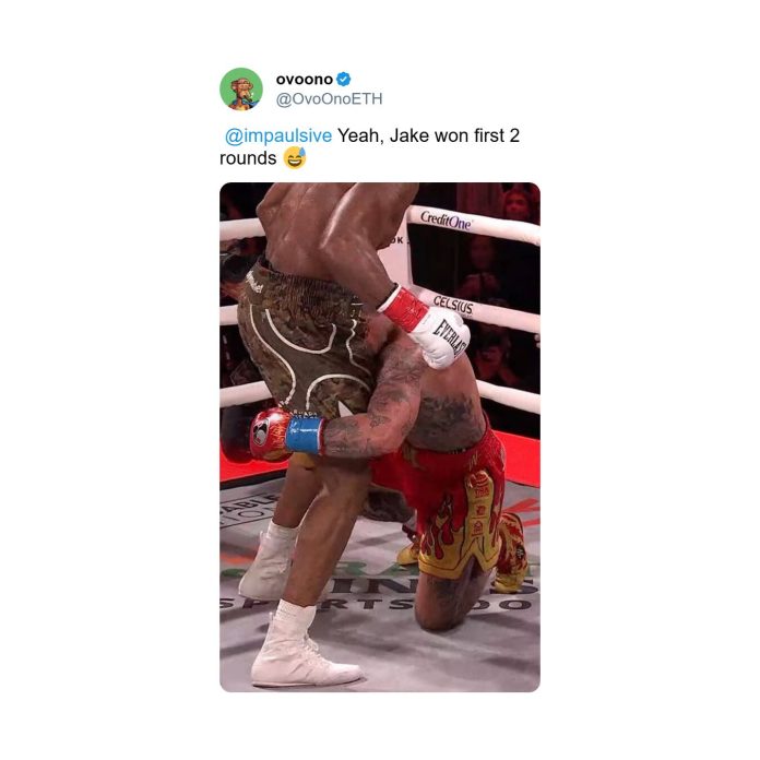 Jake Paul dijo que le ganó dos rounds a Anthony Joshua y estallaron los memes: la estrella de la UFC a la que desafió