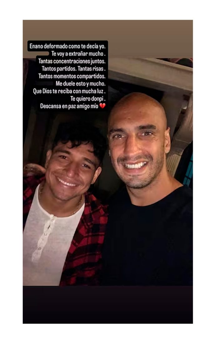 La reacción de los compañeros de Mario Pineida tras conocerse la noticia de su asesinato y los sentidos mensajes de sus amigos del fútbol