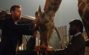 Las impactantes fotos de la visita de Messi a un refugio de animales en la India: el inédito homenaje que recibió