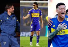 “No volaba una mosca”: Diego Martínez confesó un momento de tensión con Cavani y Rojo en su paso por Boca