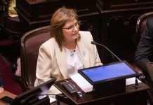 Patricia Bullrich: “Es histórico aprobar un Presupuesto sin déficit, pese al kirchnerismo, que manejaba el Senado como el patio de su casa”