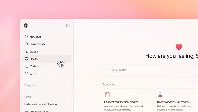 Así es ChatGPT Health, la herramienta de IA para responder preguntas médicas, analizar resultados y ofrecer consejos