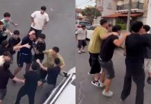 El video viral entre un integrante del cuerpo técnico de Quilmes y un grupo de hinchas que volvían de bailar