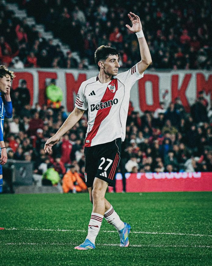 La promesa de River Plate con cláusula de 100 millones que jugará la Copa Libertadores con otro club de Primera División