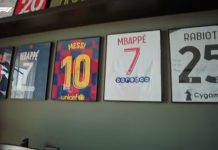 Pierre Gasly mostró el museo que tiene en su casa y su gran colección de camisetas de fútbol