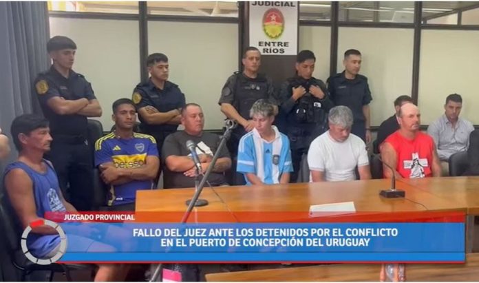 Prisión preventiva para un sindicalista por el bloqueo al puerto de Concepción: tenía 3 condenas