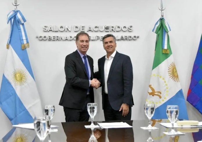 Santilli consiguió en Chaco promesas de apoyo a la reforma laboral