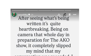 Se filtró un video de Anthony Joshua hablando del trágico accidente en Nigeria: “Dos de mis amigos fallecieron”