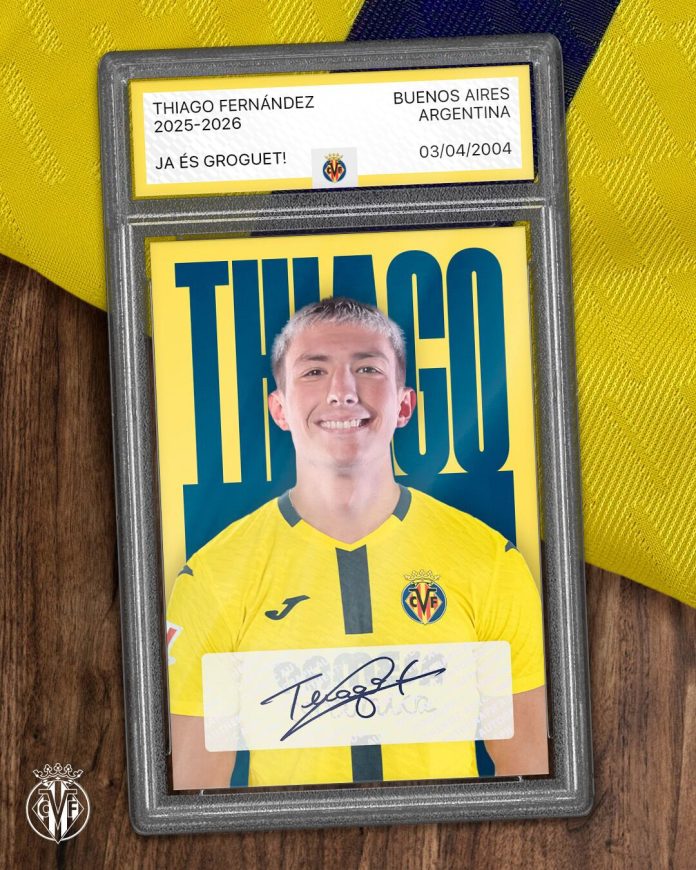 Tras su polémico posteo contra la dirigencia de Vélez, Thiago Fernández fue presentado en su nuevo club de Europa