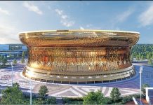 Las primeras imágenes del estadio más grande del mundo para 135 mil personas y que costará USD 38 mil millones