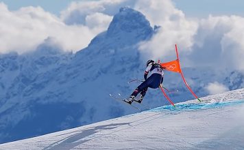Una foto reveló la causa de la dramática caída que sufrió una figura del esquí en los Juegos Olímpicos de Invierno